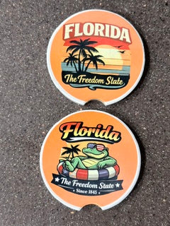 Customizable Ceramic Coasters - a set of 2 coasters in each order